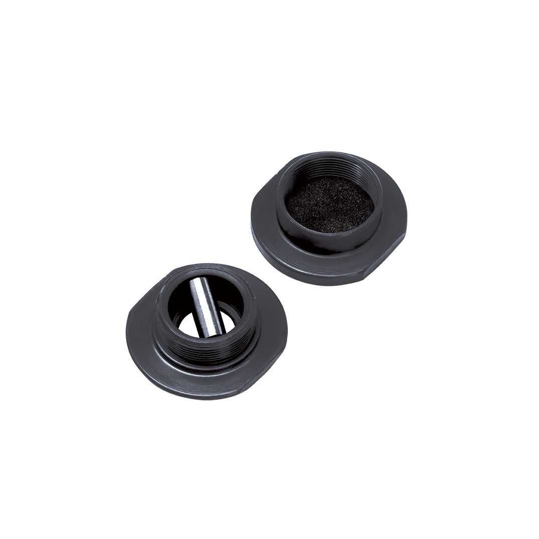 Allen Pad-Tii 16mm, 10-12mm Godstjocklek, Svart