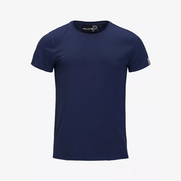 Pelle P Badge T-Shirt, Marinblå