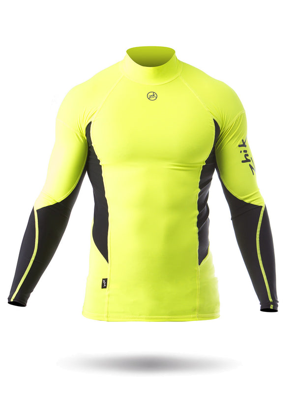 Zhik Lycra Långärmad Tröja Herr, Neongul
