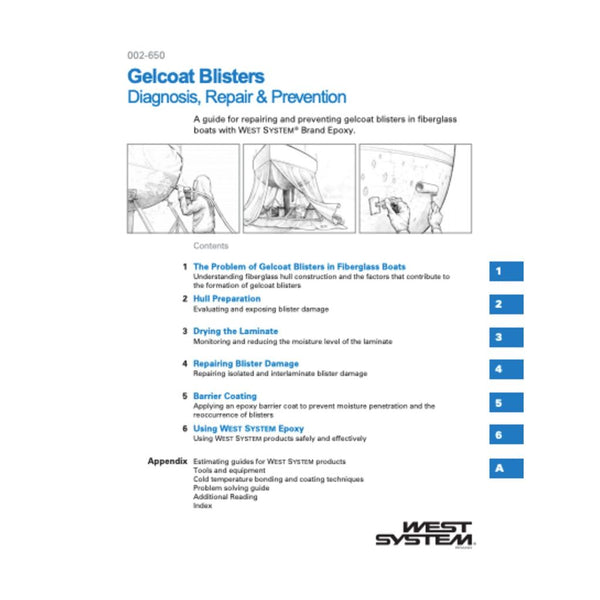 West System Gelcoat Blisters - A Guide to osmosis repair